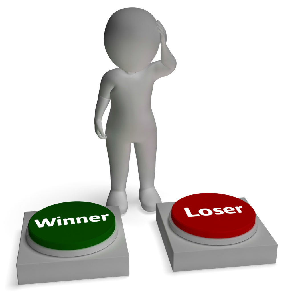 Winner Loser Buttons